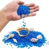 Aquarium Fish Tank Gravel 1 Pound High Luster Crushed Glass for Aquarium Decorations Vase Filler.