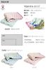 Imabari Towel Certified Face Towel hiorie Geometric Jacquard Caribbean Set Assorted 2 Colors 01 Made in Japan Cotton (Hiorie) 4-Piece 100%