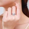 2025 New 316L Stainless steel Wedding Ring for Women Dazzling Zirconia Luxury Lady Accessories Bridal Jewelry Wholesale Not Fade