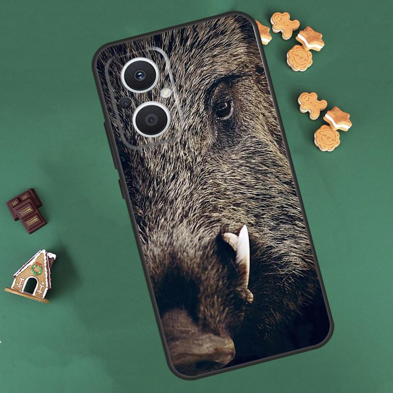 Wildschwein Hülle Für OPPO Reno 8 7 Lite 14 13 12 11 F 10 Pro 8T Hülle Für OPPO Find X8 X6 X5 X9 Pro Hülle