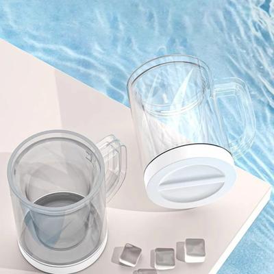 Beverage Cooling Cup Double-layer Ice Cup Large Capacity Cup Easy To Clean