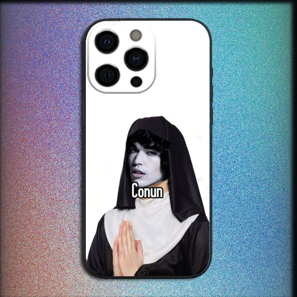 

Funny C-Conan Gray Singer Phone Case For iPhone 16,15,14,13,12,11,Pro,X,XS,Max,XR,Plus,Mini Soft Black Cover iPhone13