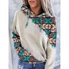 Womens Oversized Hooded Sweatshirt With 3D Print Loose Fit Casual Top 2025
