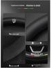 Baojun Steering Wheel Cover: Genuine Leather Suede Carbon Fiber for 730/510/560/310/530/e200kiwi.