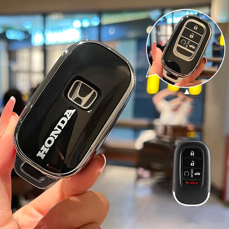Car modification rear key cover applicable For Honda Logo Hyundai Nissan Infiniti including key pouch CR-V Auto Interior Key Bag TT5