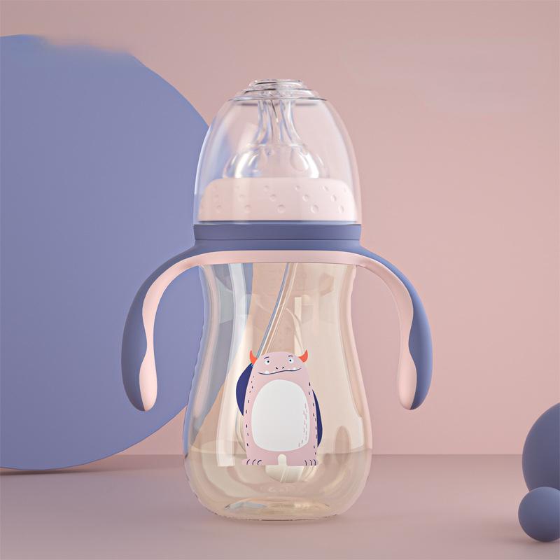 Kids Water Cup Sippy Cups Feeding Bottle Baby Feeding Cups Leakproof Water Bottles Children's Learning Drinking Cups