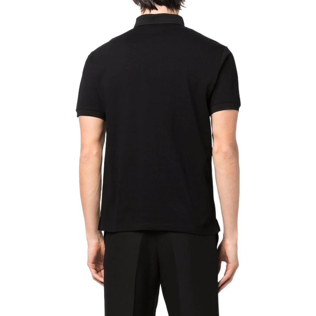 EMPORIO ARMANI SS22 Polo Shirt Men's Black 3L1FAU-1JTKZ-0999