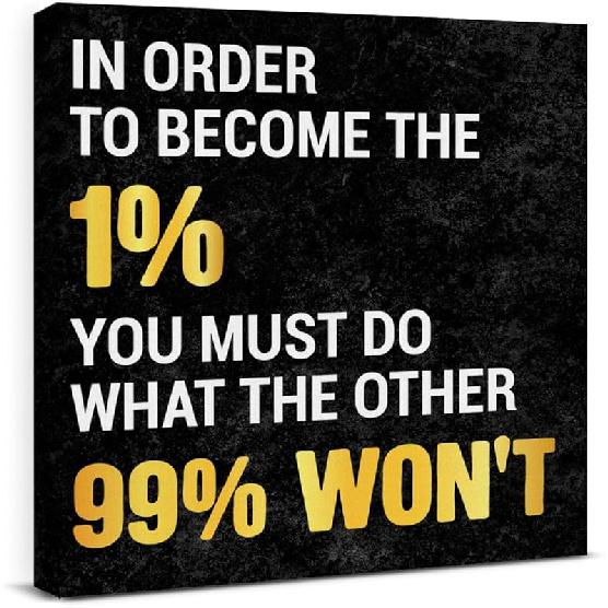 pirational Farmhouse Canvas Print Wall Art Decor One Small Positive Thought in the Morning Can Change Your Whole Day Sign Painting Plaque Rustic Home