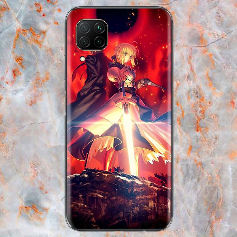 

Fate Zero Stay Night для Huawei Mate 40 30 20 20X 10 RS P Smart 2021 2020 ZS Pro Plus Lite 2019 чехол для телефона Mate 40 Pro