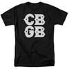 26 CBGB OMFUG Gestapeltes Logo T-Shirt Lizenziert Home Of Underground Rock T-Shirt Schwarz Unisex T-Shirt
