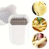 1PC Multifunctional Stainless Steel Potato Slicer, Household Fast Vegetable Fruit Carrot Cucumber Fries Chopper