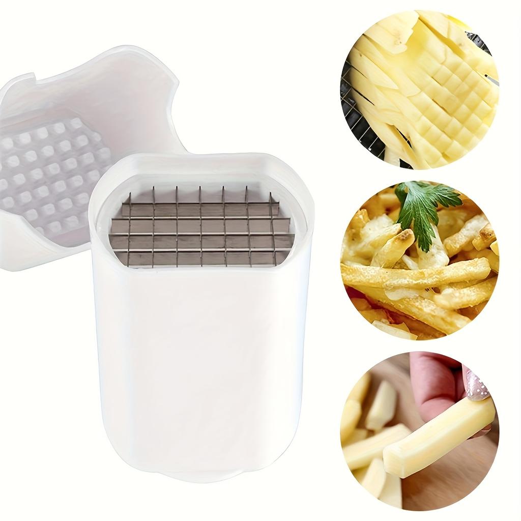 1PC Multifunctional Stainless Steel Potato Slicer, Household Fast Vegetable Fruit Carrot Cucumber Fries Chopper