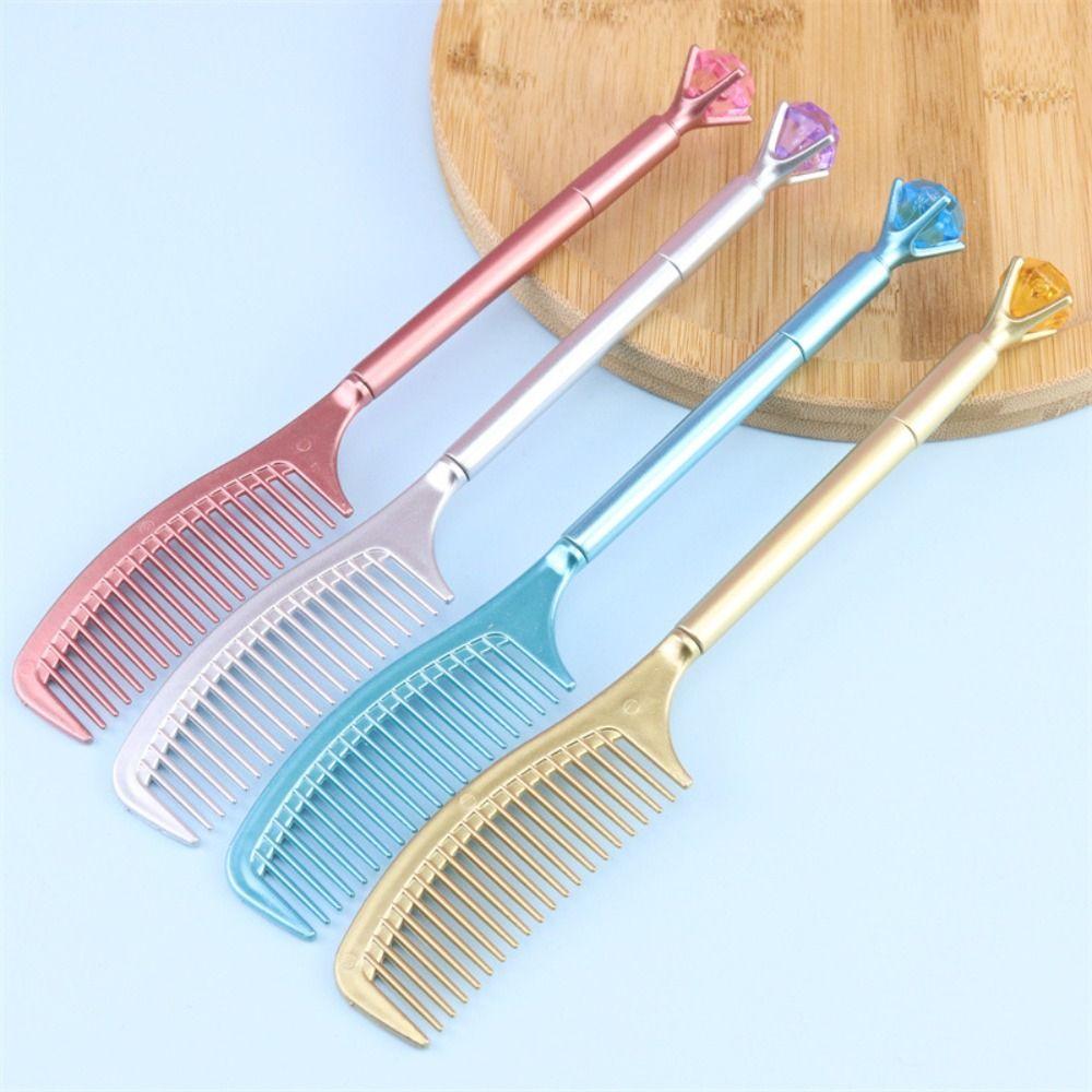 

5PCS Cute Writing Tools Students Gift Stationery Diamond Neutral Pen Gel Pens Signature Pen