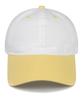Chaebteo Casual Two-Tone Ball Cap-Yellow