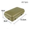 1/2/3Pcs Airtight Plastic Case Waterproof Shockproof Storage Box For Outdoor Camping Survival Gear Hard Shell Travel Container