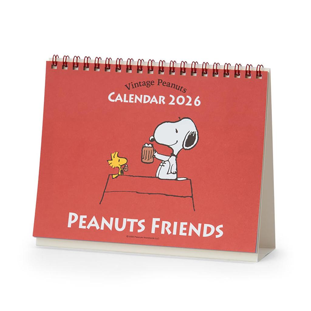 Sanrio 2026 Snoopy Paper Desk Calendar 622222