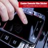 Do Mercedes Benz AB CLA GLE GLS GLB Klasa W177 W247 C118 W167 Naklejka samochodowa Konsola środkowa Przycisk multimedialny Mysz TPU Ochronna folia