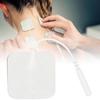 20Pcs 4x4cm 2.0 Holes Electrode Pad Physical Therapy Electrode Patches Nonwovens Silicone Contact