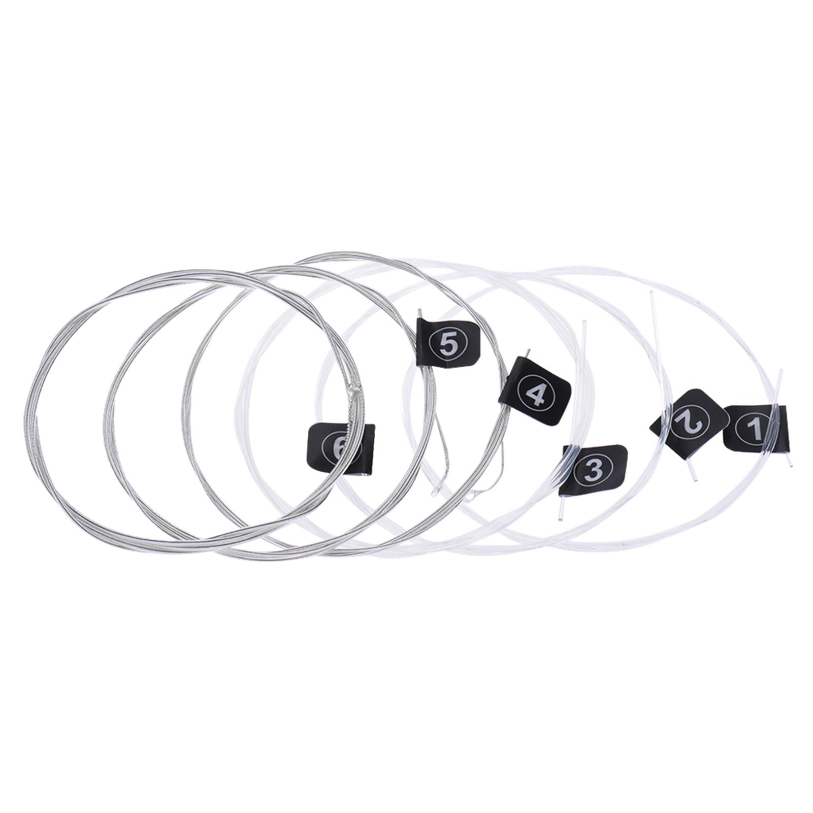 

Orphee NX35 Nylon Classical Guitar Strings 6pcs Full Set Replacement (.028-.045) Nylon Core Silver Jacketed Wire Hard Tension