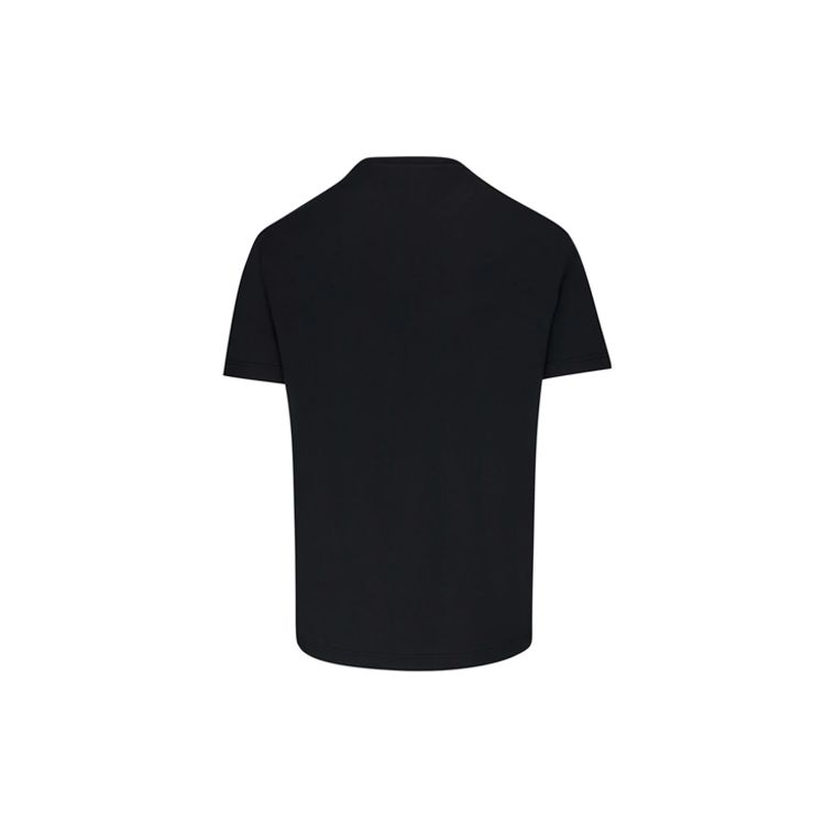Versace Printed Round Neck Short Sleeve T-Shirt Men Tops Black A85169-A228806-A1008