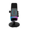 Dual Mode RGB Gaming Microphone – XLR/USB, Live Streaming & Recording, Dynamic Core
