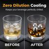 25mm Stainless Steel Ice Cubes Ball Reusable Round Metal Ice Balls New Whiskey Stones Set