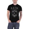 Rock Off T-Shirt #S Unisex Black # Grey Police Badge