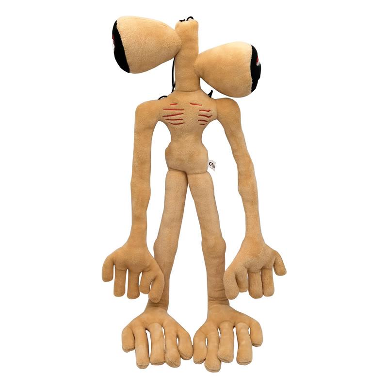 

Аниме Сиреноголовый плюшевые игрушки куклы страшные черные белые красные Сиреноголовый кот арахис мягкий мультяшный чучело фигурка детские подарки 55cm