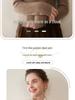 2025 Autumn/Winter Women's Thickened Cashmere Half-Zip Sweater - Loose Fit & Slimming Solid Color Pullover