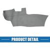 Car Front Door Panel Armrest Cover Interior Door Trims for Hyundai Santa Fe 2006-2012 Gray 1 Pair
