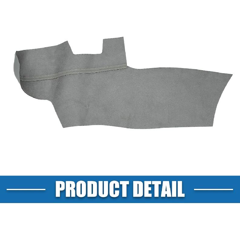 Car Front Door Panel Armrest Cover Interior Door Trims for Hyundai Santa Fe 2006-2012 Gray 1 Pair
