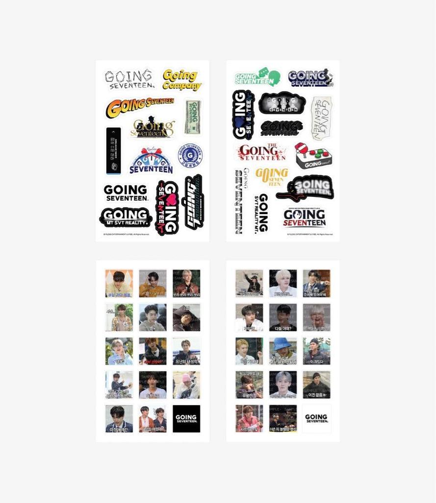 [USED] SEVENTEEN GOING SEVENTEEN Sticker Gose