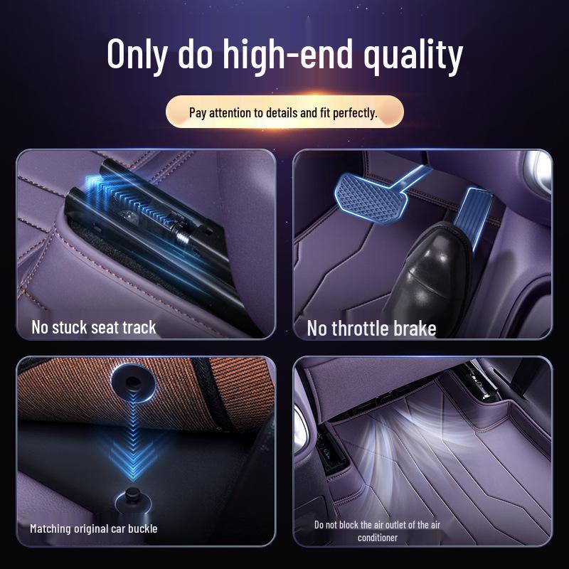 Leapmotor B01 All-Inclusive Floor Mats for 2025 Five-Seater Model Car Interior