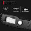 Super Bright LED Magnetic Work Flashlight