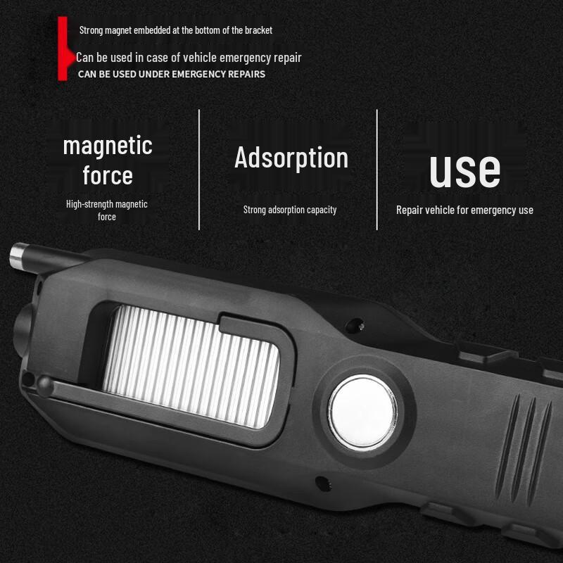 Super Bright LED Magnetic Work Flashlight