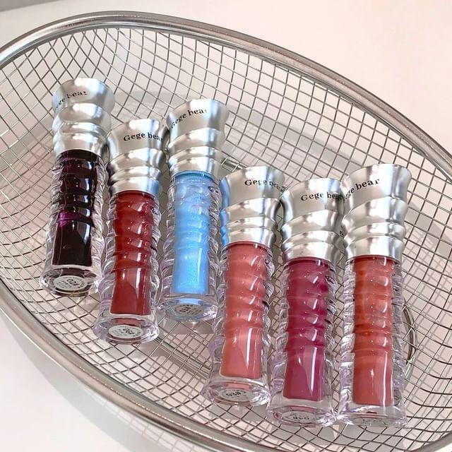 Gege Bear - Water Light Mirror Lip Gloss - 4-6 #06 Amber Iced