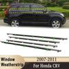 Auto Fensterdichtungen Für Honda CRV CR-V 2007-2011 Gummi Chrom Türleiste Verkleidungsgürtel Äußere Fensterglas Dichtungsbänder