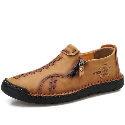 Hand-stitching Soft Leather Shoes Men Loafers Comfortable Casual Driving Shoes Moccasins Man Flats Shoes