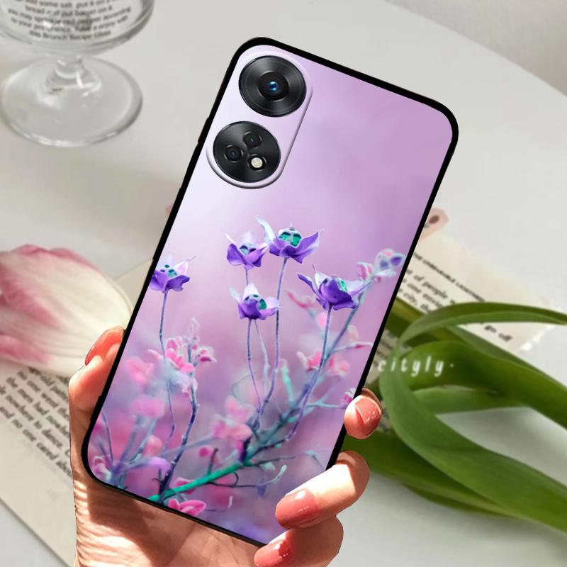 

For Oppo Reno8 T 4G 5G Case Reno8T 8T Cool Fashion Soft Silicone TPU Phone Cover For OPPO Reno8 4G 5G Shockproof Bumper Fundas For OPPO Reno8 5G