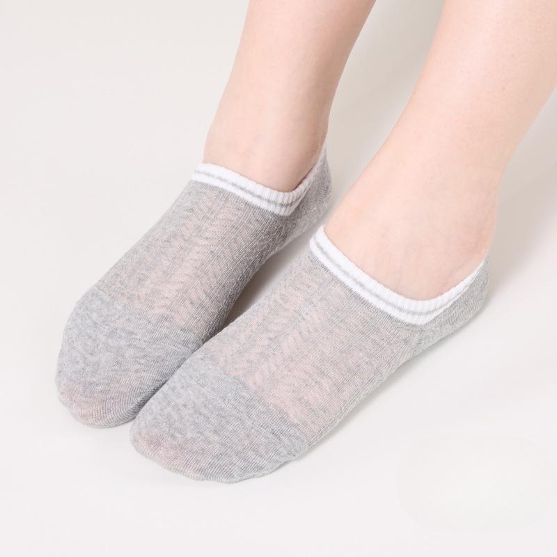 

Женские новые тонкие повседневные носки-невидимки из хрустального шелка на весну и лето 1 pair