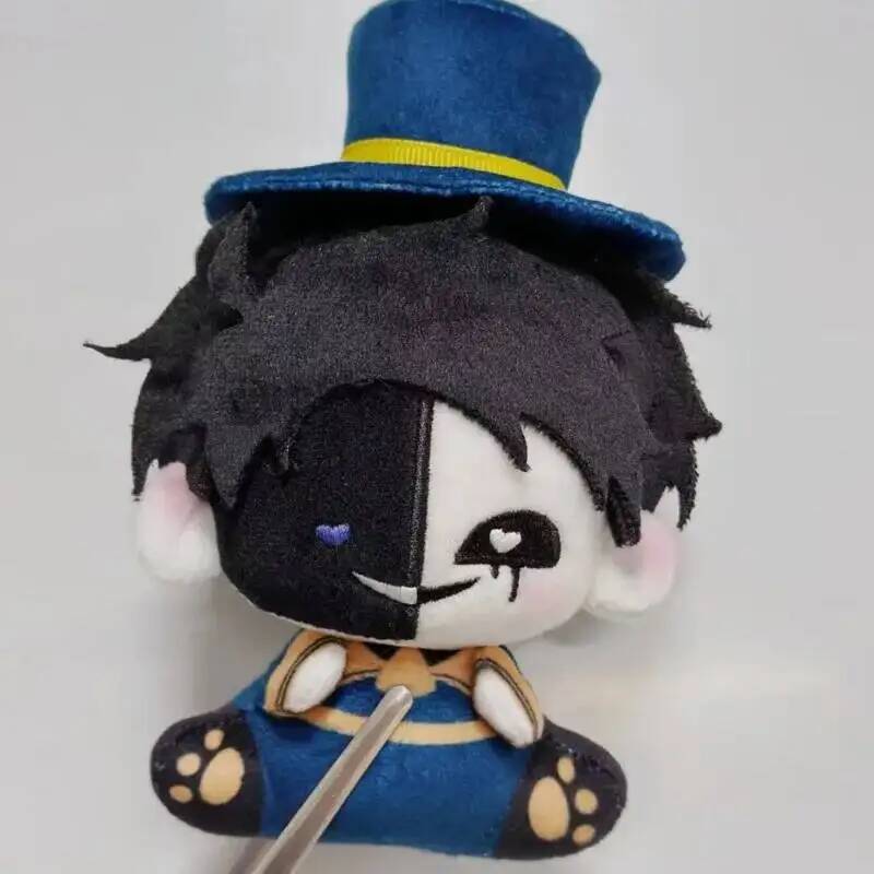 New The Freak Circus Plush Jester Pierrothe Harlequin Freaks Pierrot Plush Doll Toy Anime Game Peripherals Plushie Pendant Gift
