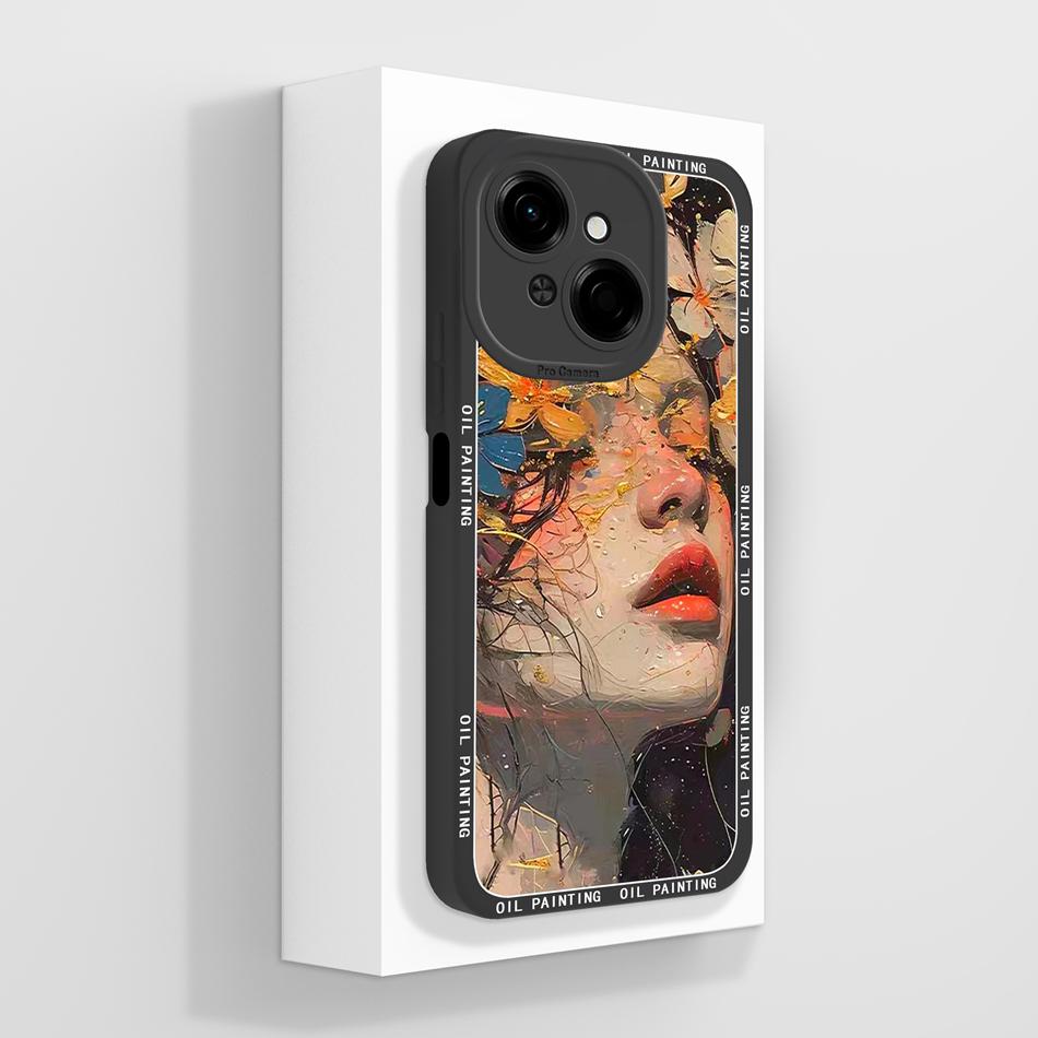 For Tecno Spark Go 1 / Spark Go 2025 Phone Case Astronaut Cartoon Fashion Soft Liquid Silicone Funda For Spark Go1 Back Cover