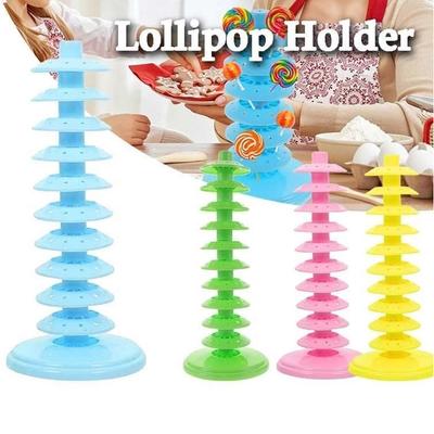 Suporte de Exibição de Pirulitos de 5/8/10 Camadas Suporte para Cake Pops Rack de Mesa Barra de Doces Casamento Decorativo Mesa Multifuncional