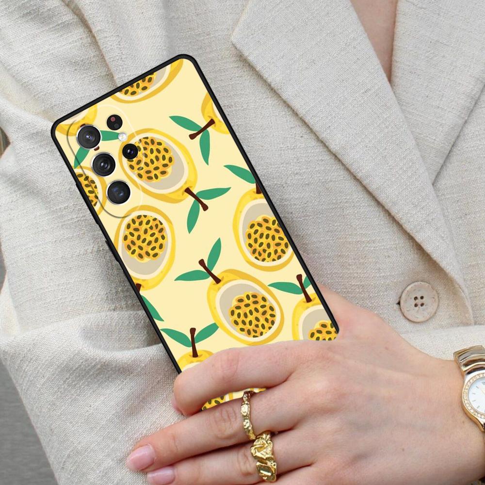Fruity European Summer Cell Phone Case for Samsung Galaxy S26 Ultra S25 S24 S23 S22 S21 S20 Note10 Cover