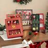 1 Set Xmas Party Fork Spoon Kits Christmas Stainless Steel Creative Tableware Set Glod Spoon Forks Decoration Cutlery Gift