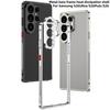 Samsung S26 Series Metal Frame Phone Case - Cross-Border