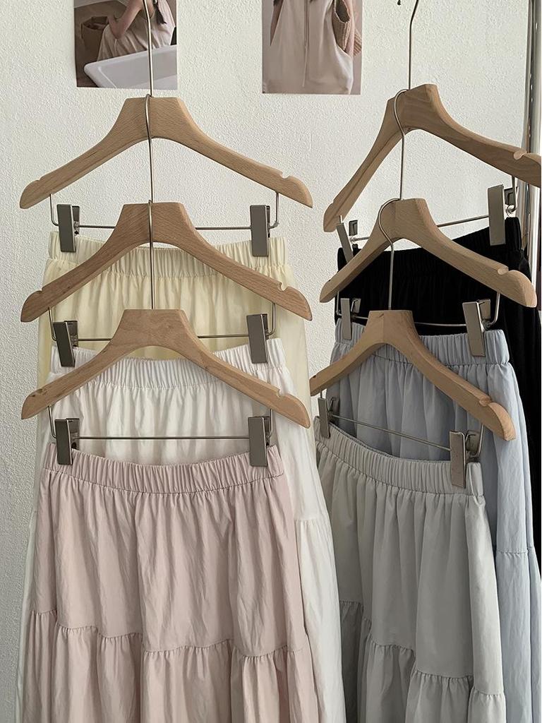 Oumalai Sweet Gentle High Waist A-line Umbrella Skirt for Women