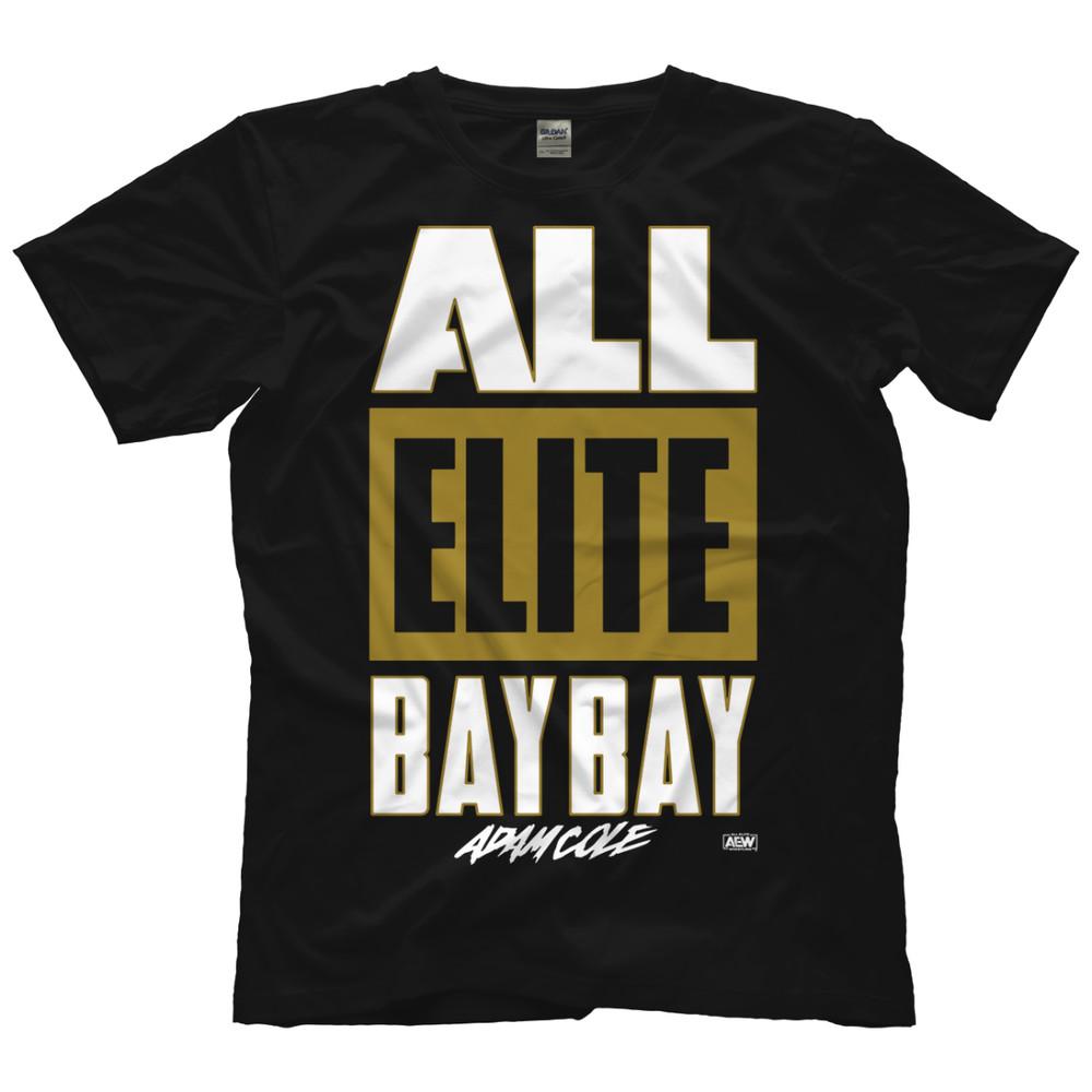 Адам Коул  All Elite BAY BAY AEW Официальная футболка Унисекс футболка S