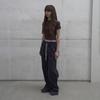Lcdc Tm Layered Zip-Up Skirt (Navy)
