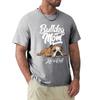 Fun English Bulldog T-shirt Bulldog Mom Life Is Ruff Short Sleeve Casual T-shirt Men Fashion O-neck 100% Cotton TShirts Tee Top